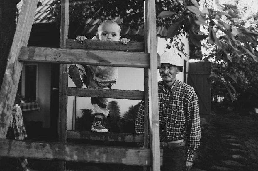 Perfect Grandad: I Documented My Dad Spending Time With My Little Monsters