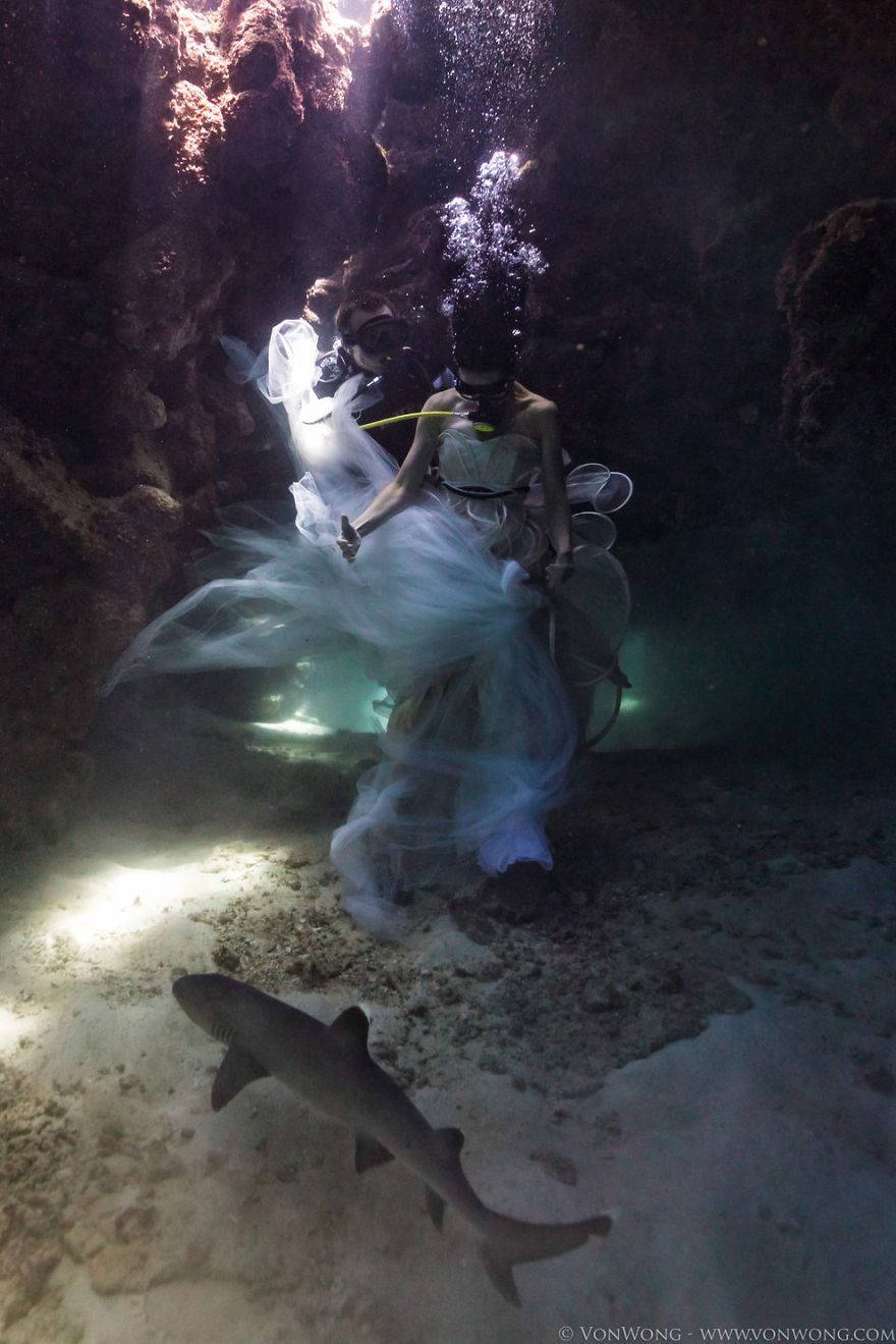 Photographer Tied A Model Up In Shark-infested Waters