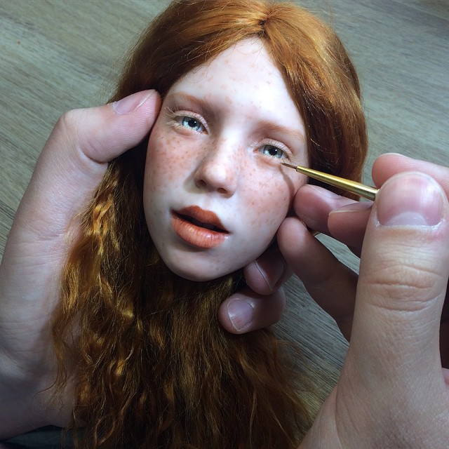 realistic-doll-faces-polymer-clay-michael-zajkov-14 realistic-doll-faces-polymer-clay-michael-zajkov-14