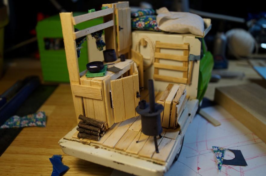 I Built A Custom Interior For My Retro Tonka Rv Toy