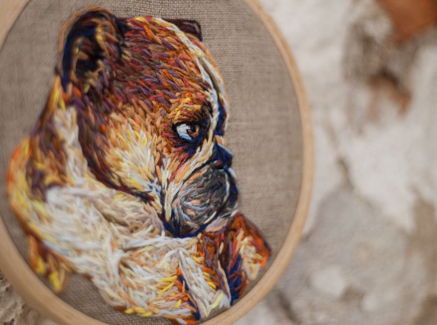 Sew Far, Sew Good: I Embroider On Old Tennis Rackets Sew Far, Sew Good: I Embroider On Old Tennis Rackets