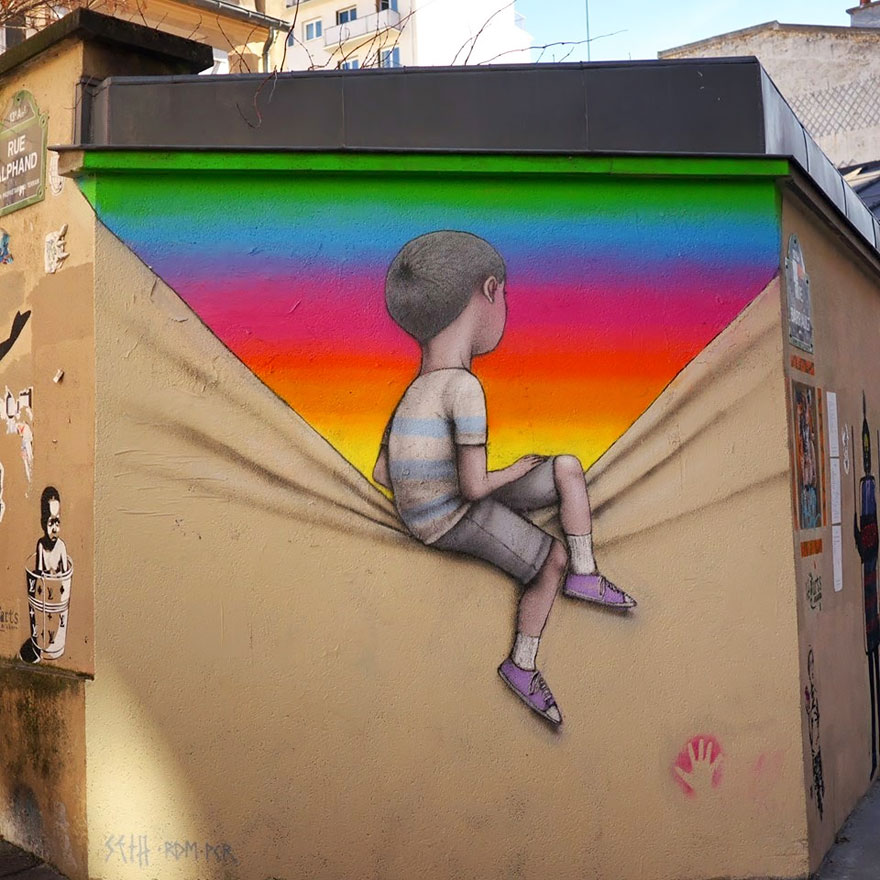 Street Art By Seth Globepainter
