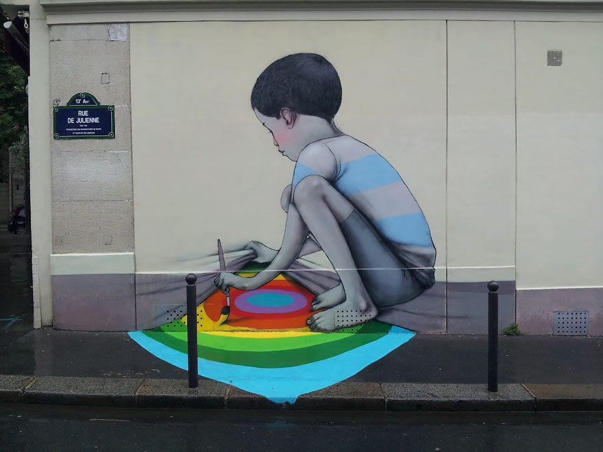 Street Art By Seth Globepainter