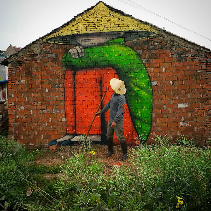 Street Art By Seth Globepainter