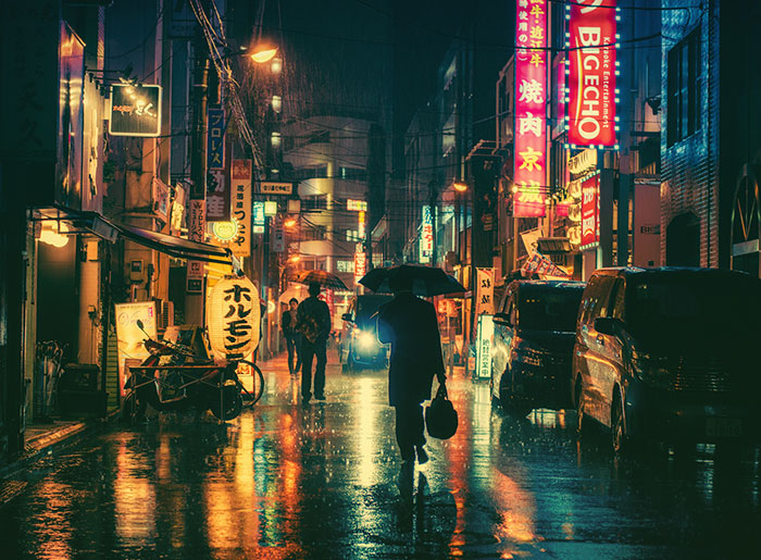 Magical Night Photography Of Tokyo’s Streets by Masashi Wakui