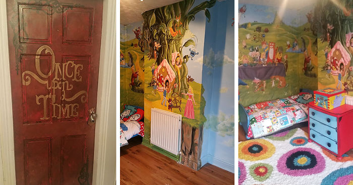 I Made A Fairytale-Themed Room For My Daughter To Encourage Her To Read