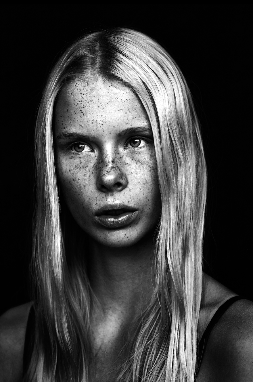 We Are Freckled: Swedish Photographer Captured 100+ Beautifully Freckled People