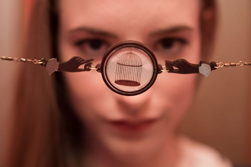 We Create Fairy-Tale Inspired Necklaces With Tiny Scenes Inside We Create Fairy-Tale Inspired Necklaces With Tiny Scenes Inside