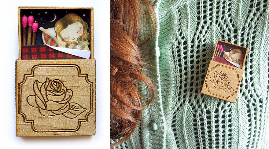 We Create Fairy-Tale Inspired Necklaces With Tiny Scenes Inside We Create Fairy-Tale Inspired Necklaces With Tiny Scenes Inside