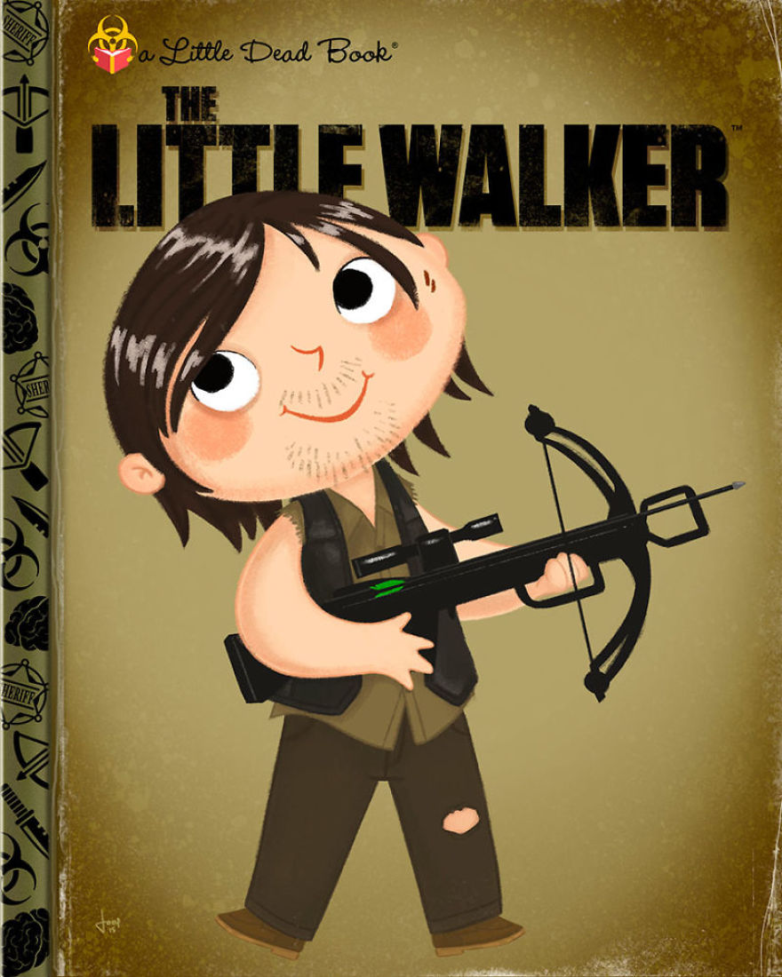 Pop Culture Icons Turned Into Kids' Book Covers By Joey Spiotto