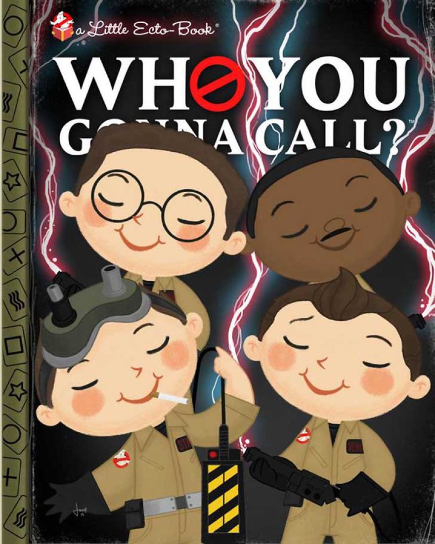 Pop Culture Icons Turned Into Kids' Book Covers By Joey Spiotto