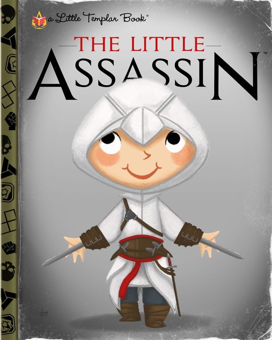 Pop Culture Icons Turned Into Kids' Book Covers By Joey Spiotto