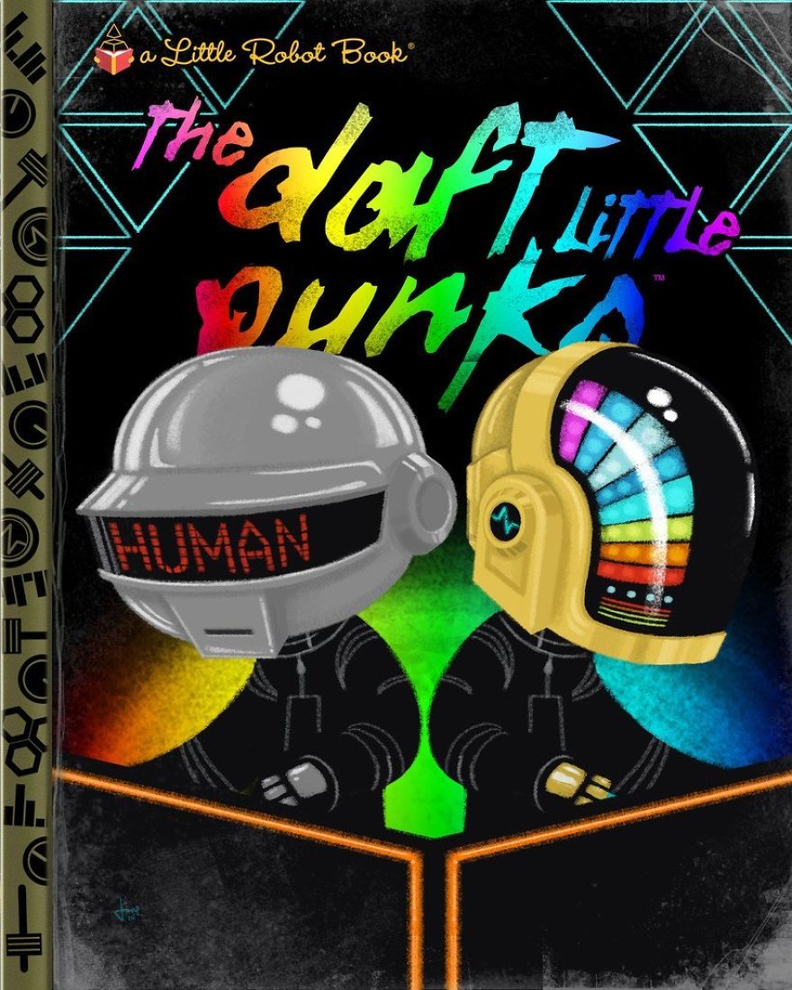 Pop Culture Icons Turned Into Kids' Book Covers By Joey Spiotto