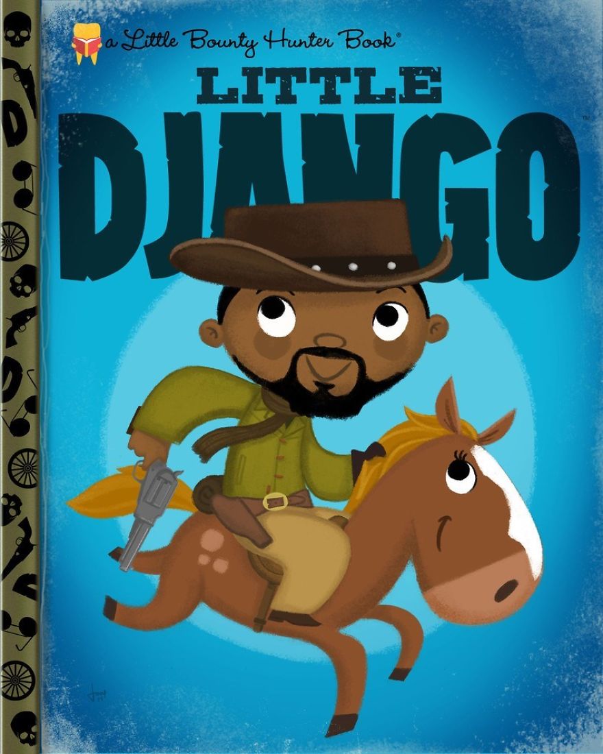 Pop Culture Icons Turned Into Kids' Book Covers By Joey Spiotto