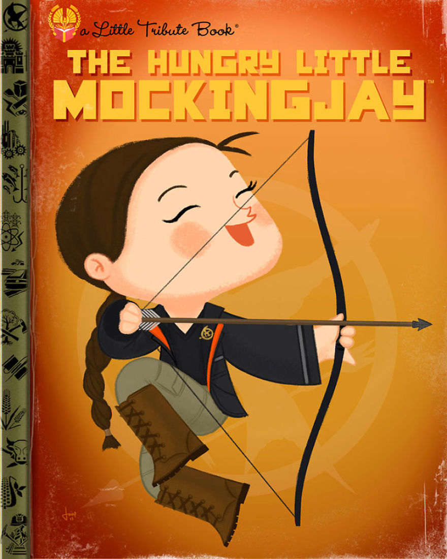 Pop Culture Icons Turned Into Kids' Book Covers By Joey Spiotto