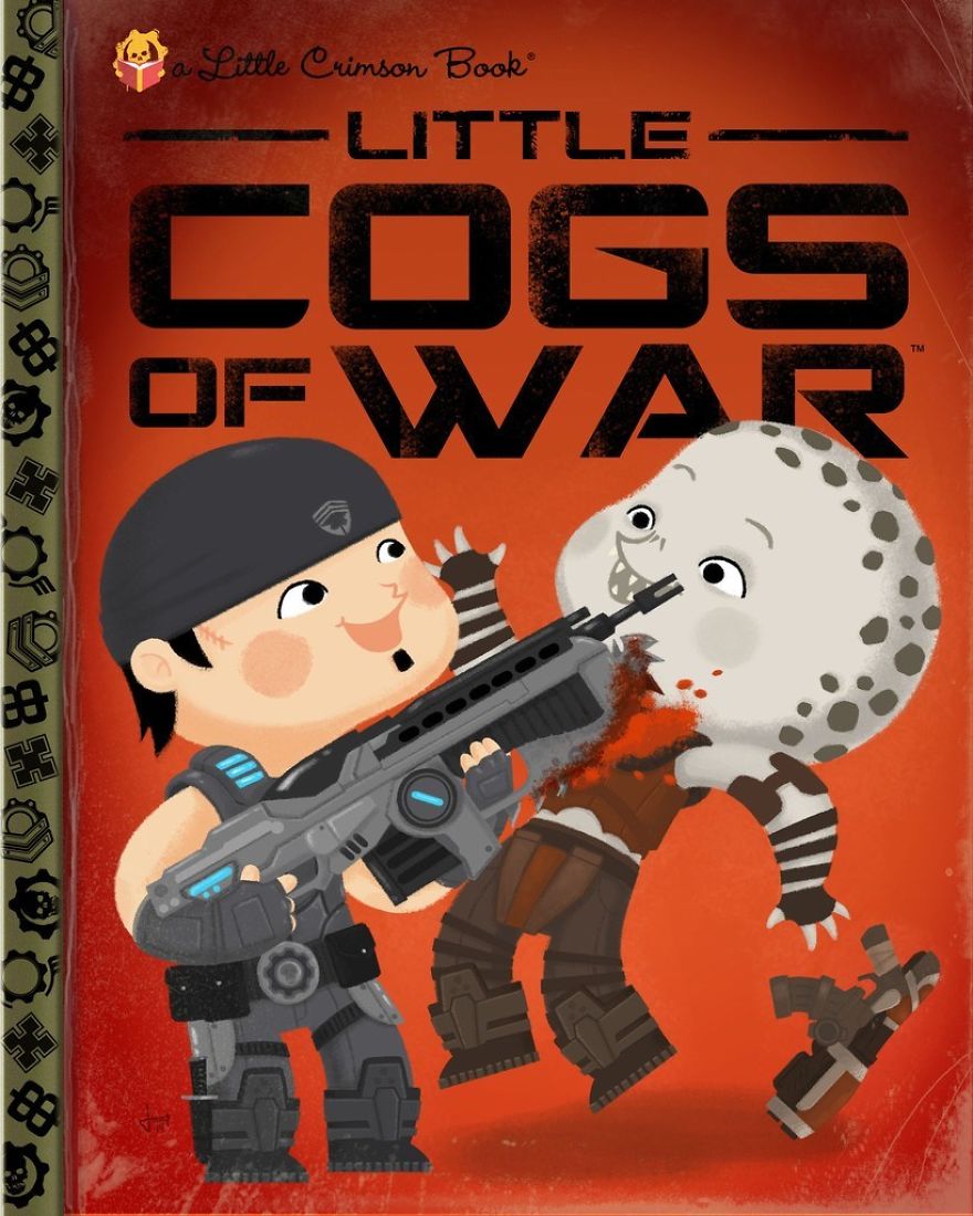 Pop Culture Icons Turned Into Kids' Book Covers By Joey Spiotto