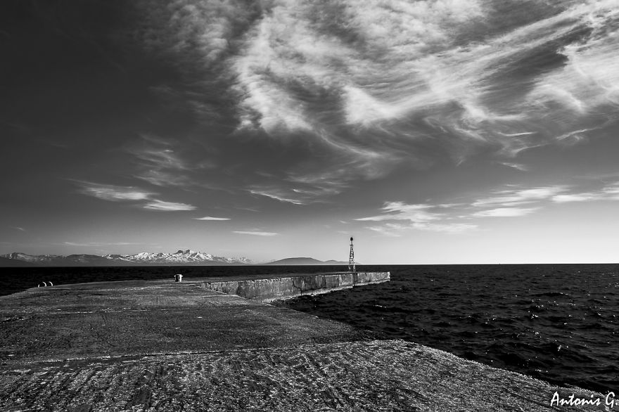 By The Sea In Black & White.... By The Sea In Black & White....