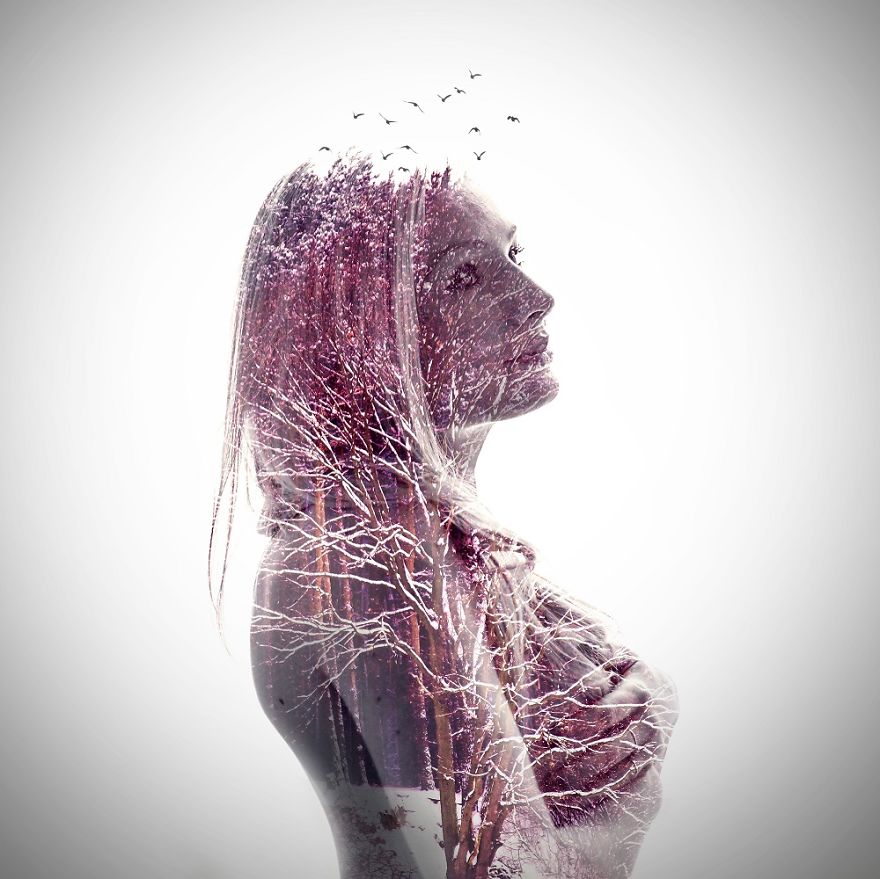 4 Winters Of Poland In My Multiple Exposure Portraits 4 Winters Of Poland In My Multiple Exposure Portraits