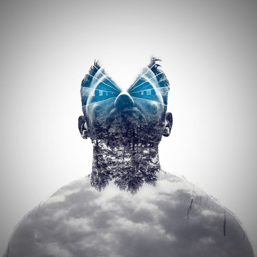 4 Winters Of Poland In My Multiple Exposure Portraits 4 Winters Of Poland In My Multiple Exposure Portraits