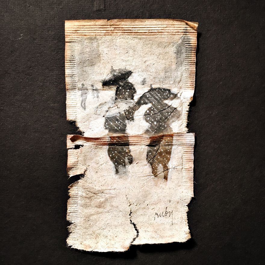 52 Weeks Of Tea: I Draw On Used Tea Bags