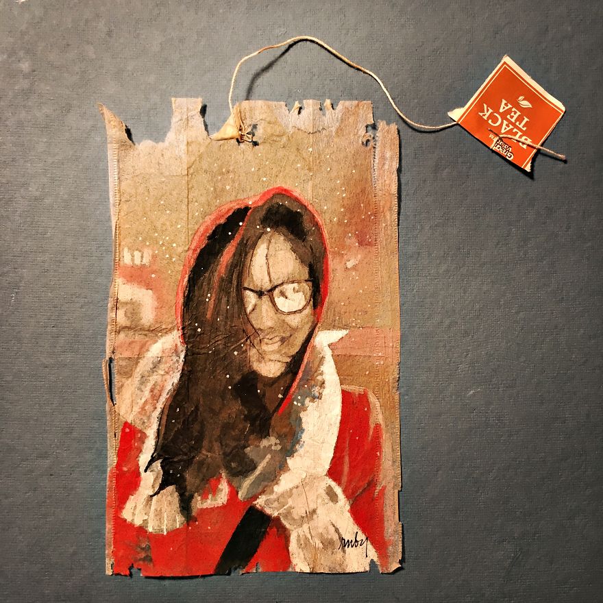 52 Weeks Of Tea: I Draw On Used Tea Bags