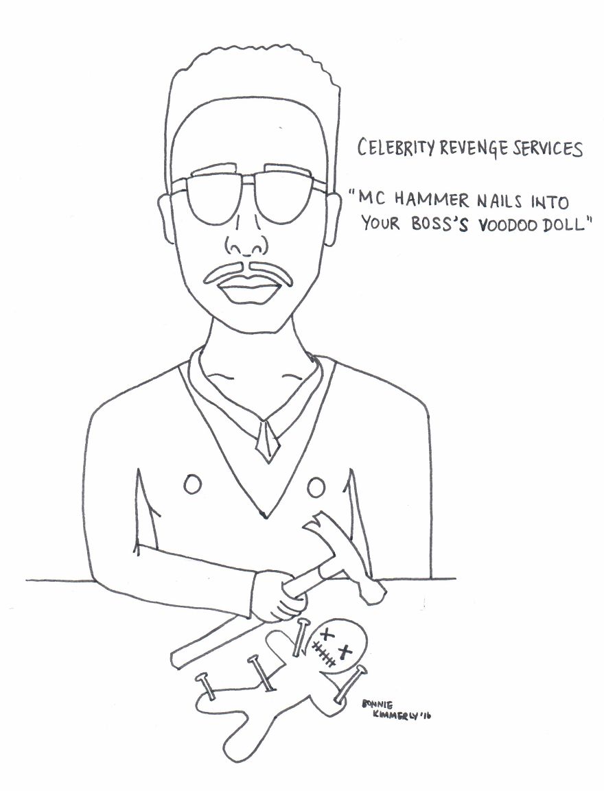 Mc Hammer Nails Into Your Boss's Voodoo Doll