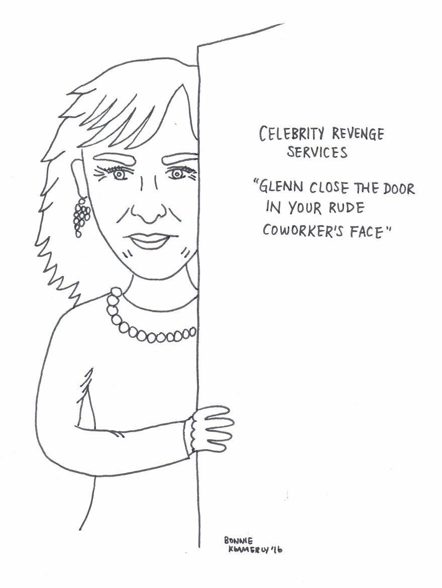 Glenn Close The Door In Your Rude Coworker's Face