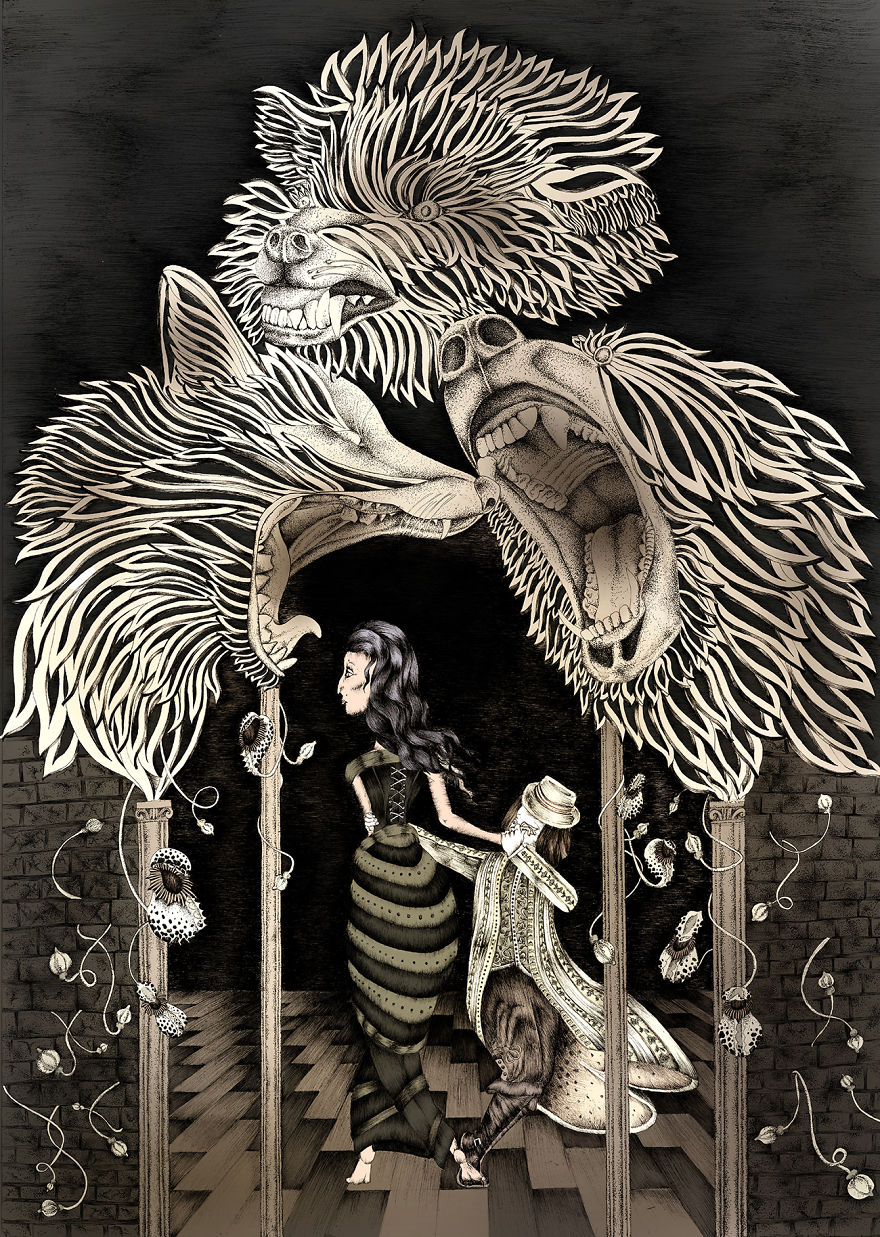 I Drew An Illustrated Story About A Weird Relationship