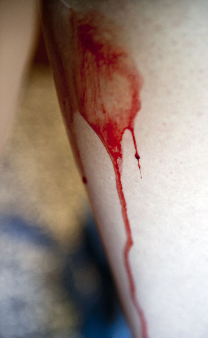 I Used Months Of Menstruation To Create Beauty