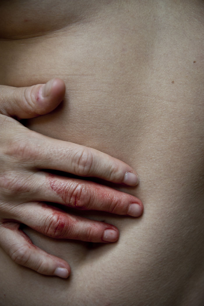 I Used Months Of Menstruation To Create Beauty