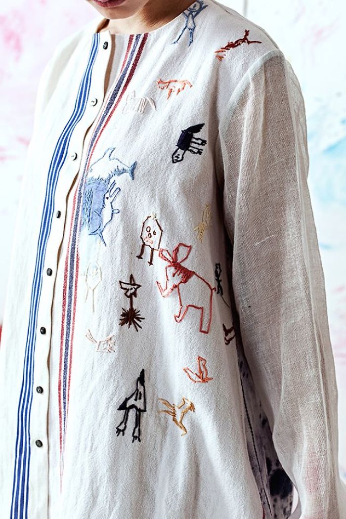 We Spent Up To 100 Hours Embroidering Paint On Clothing