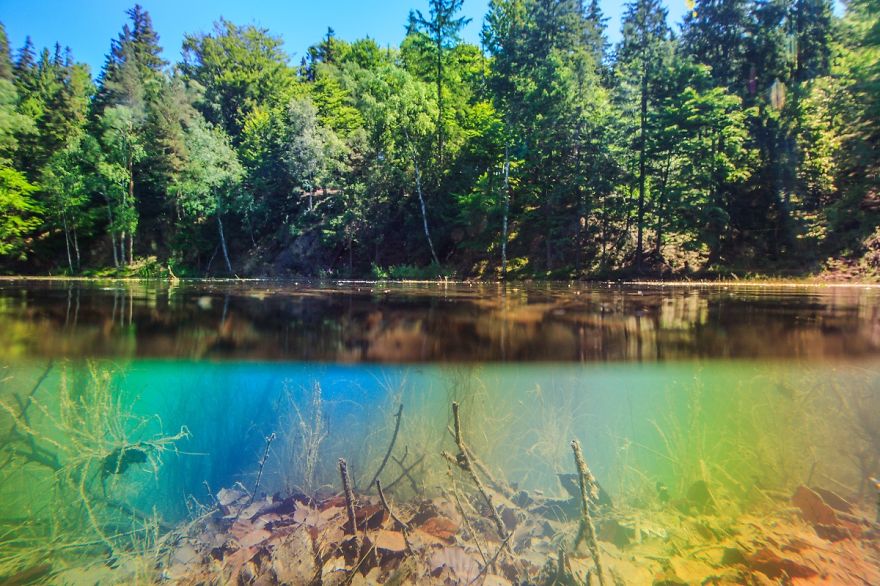 Colorful Lakes, Rudawski Landscape Park, Poland