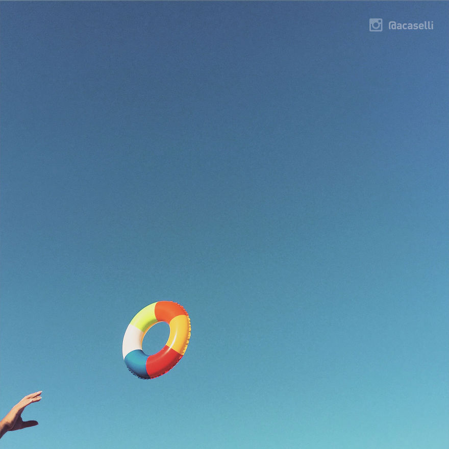 Inspiring & Stunning Blue Sky Minimal Photography - Instagram Series 1