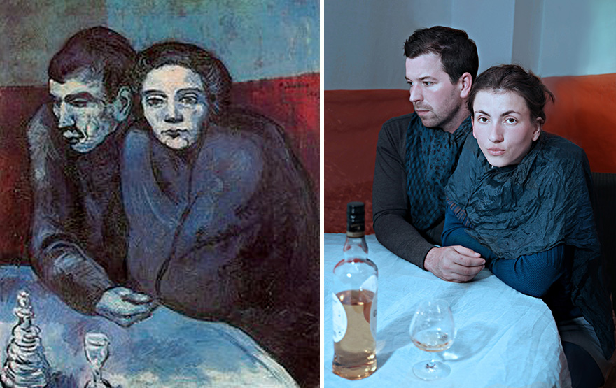 We Recreated Famous Paintings With Our Kids And Friends We Recreated Famous Paintings With Our Kids And Friends