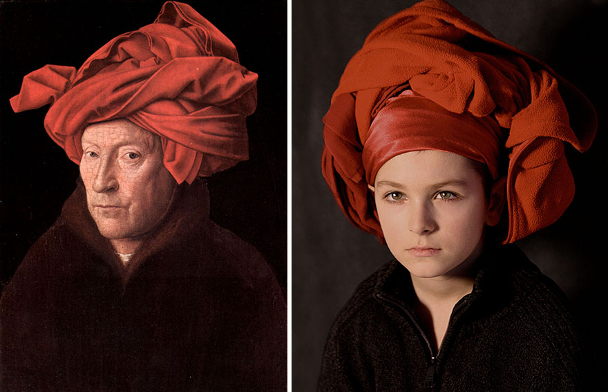 We Recreated Famous Paintings With Our Kids And Friends We Recreated Famous Paintings With Our Kids And Friends