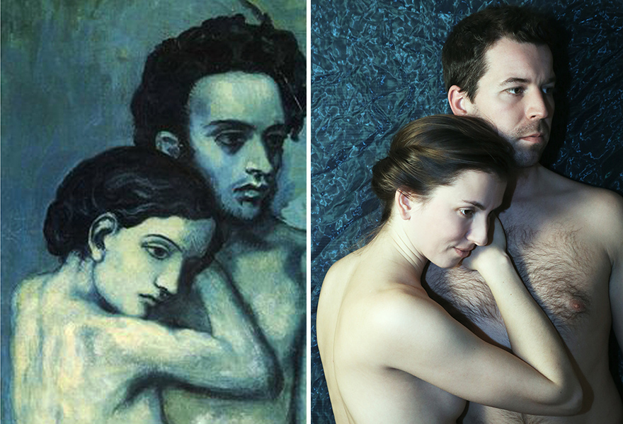 We Recreated Famous Paintings With Our Kids And Friends We Recreated Famous Paintings With Our Kids And Friends