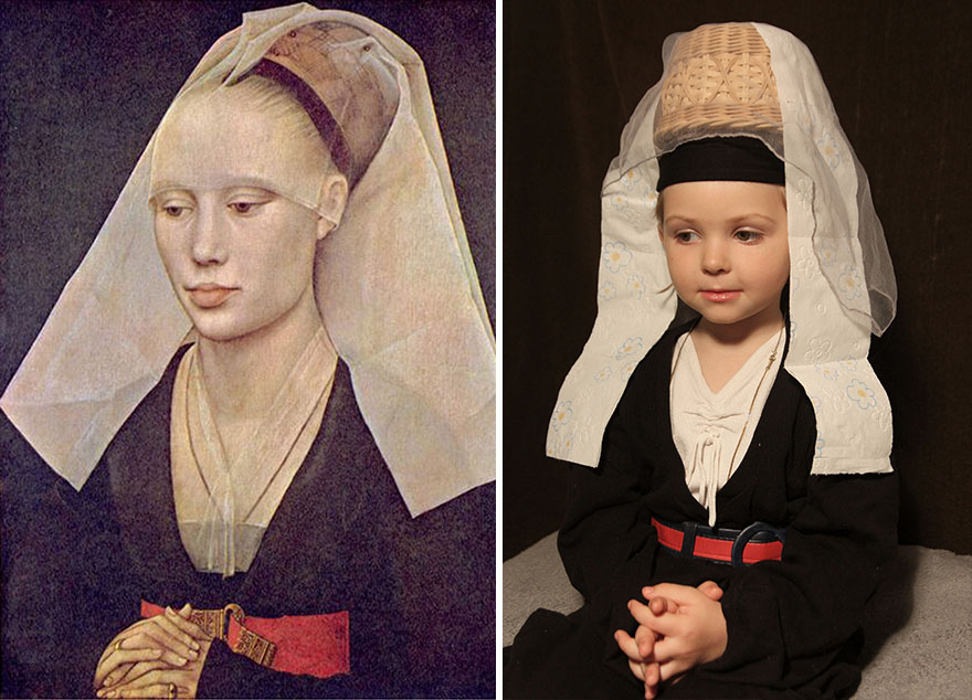 We Recreated Famous Paintings With Our Kids And Friends We Recreated Famous Paintings With Our Kids And Friends