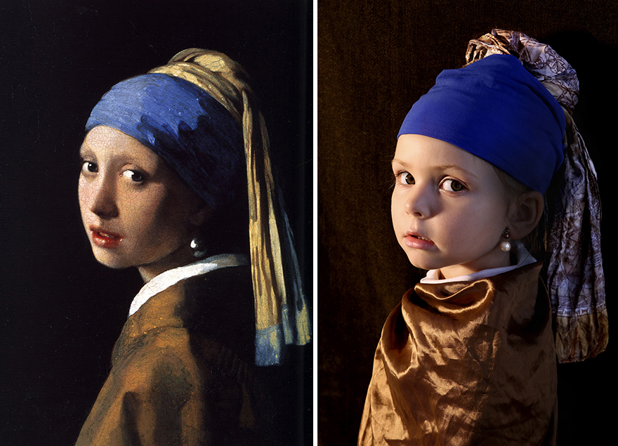 We Recreated Famous Paintings With Our Kids And Friends We Recreated Famous Paintings With Our Kids And Friends