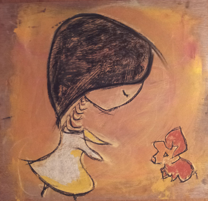 People Say I Do Art But I Don't Know What I'm Doing Until The Abstract Lines Suggest A Figure People Say I Do Art But I Don't Know What I'm Doing Until The Abstract Lines Suggest A Figure