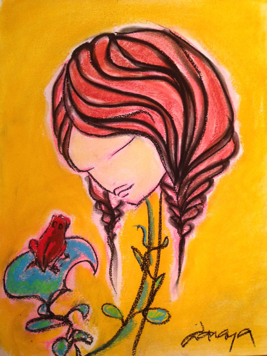 People Say I Do Art But I Don't Know What I'm Doing Until The Abstract Lines Suggest A Figure People Say I Do Art But I Don't Know What I'm Doing Until The Abstract Lines Suggest A Figure