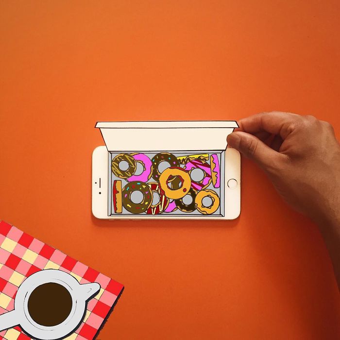 Imaginary World Through My Iphone