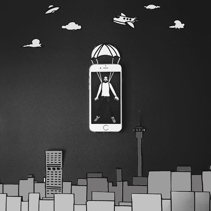 Imaginary World Through My Iphone