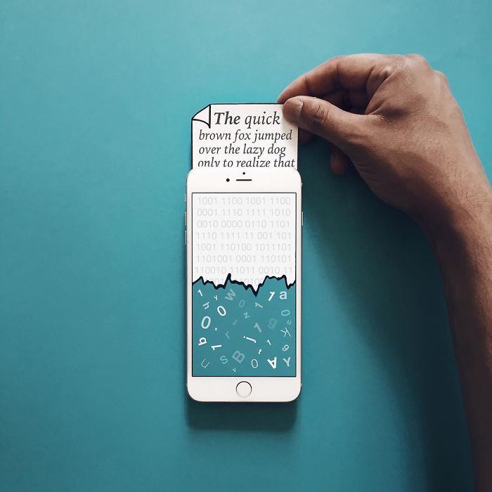 Imaginary World Through My Iphone