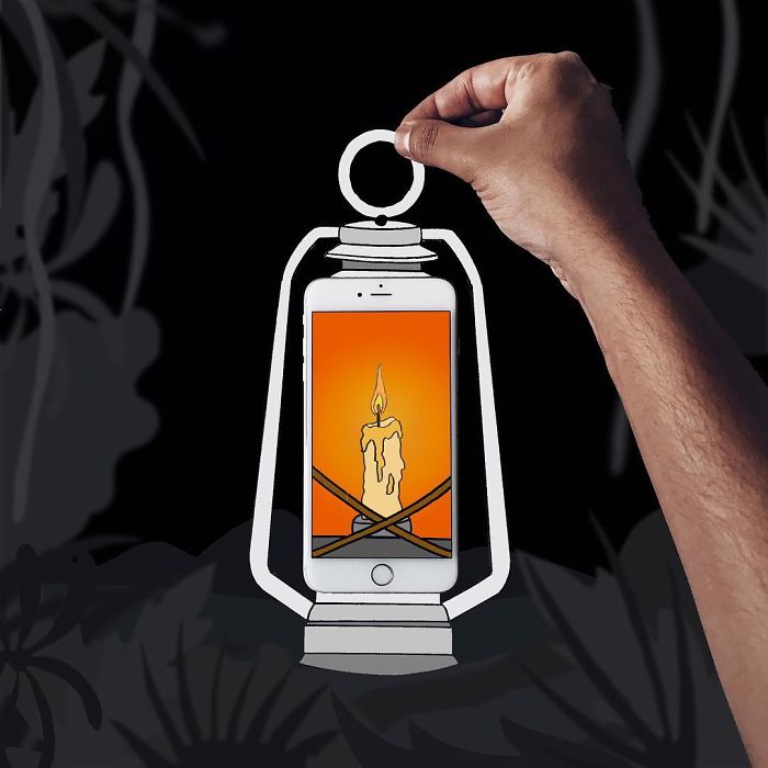 Imaginary World Through My Iphone