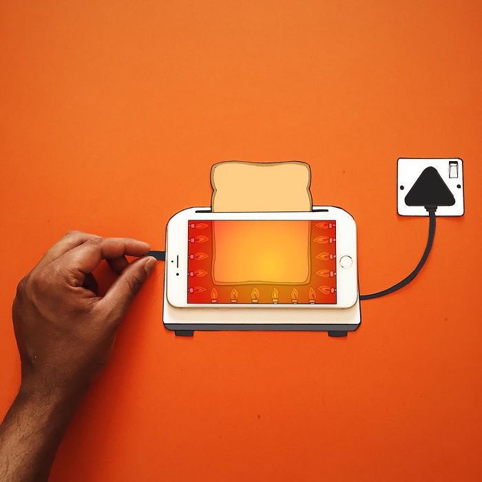 Imaginary World Through My Iphone