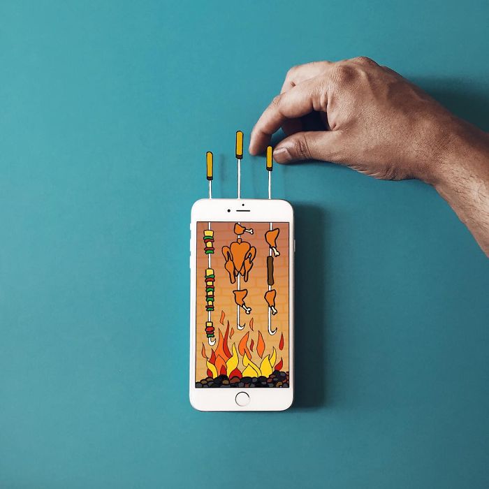 Imaginary World Through My Iphone