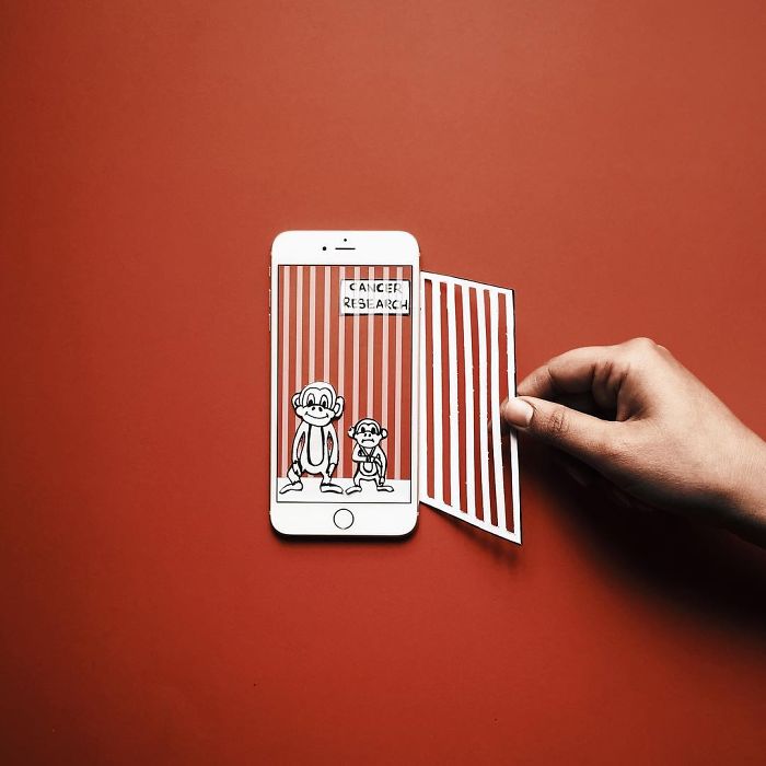 Imaginary World Through My Iphone