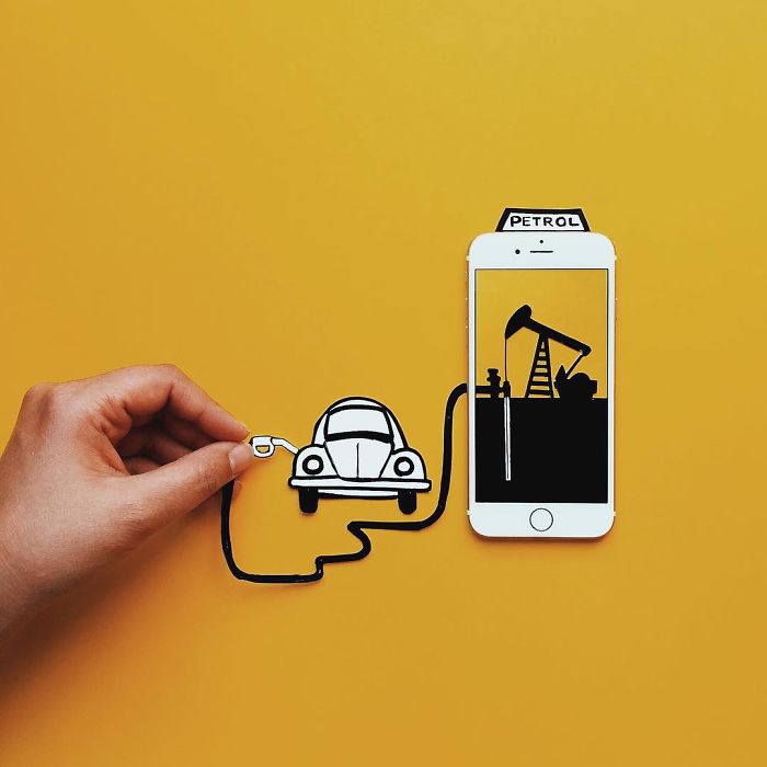 Imaginary World Through My Iphone