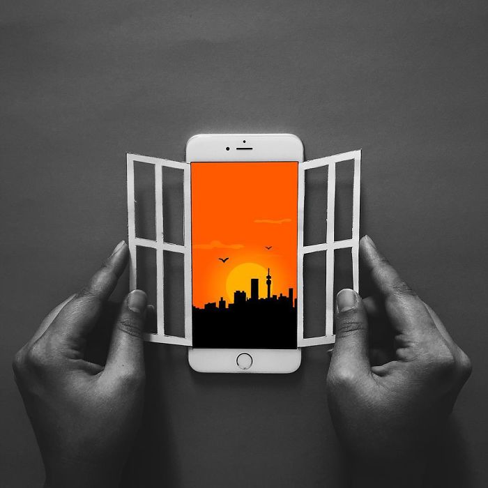 Imaginary World Through My Iphone