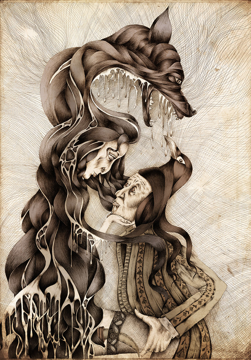 I Drew An Illustrated Story About A Weird Relationship